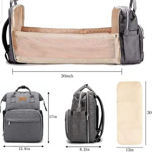 Beauty Livoor Multifunctional Baby Diaper Bag w/ USB